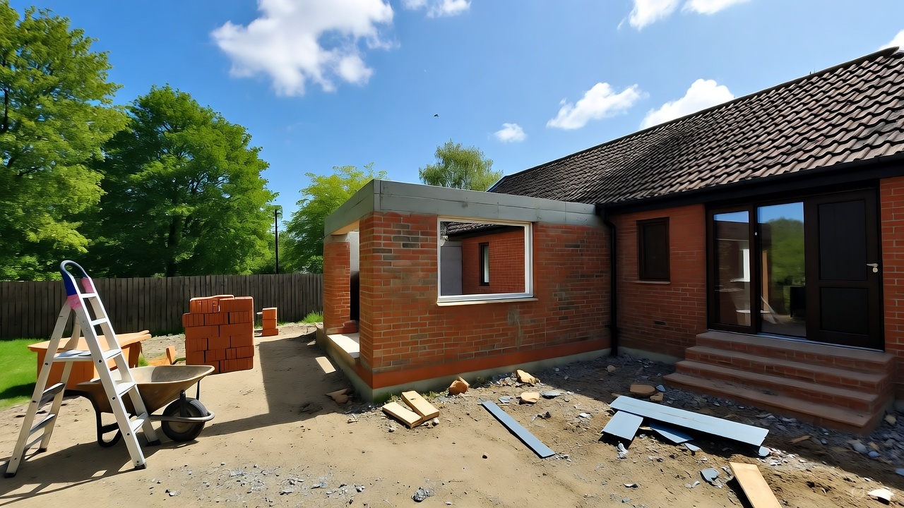 Screenshot of the BC Builders landing page